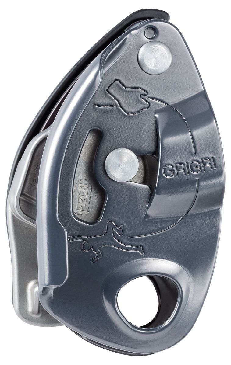 Страховочно-спусковое устройство «Grigri», серый 
